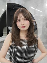 マウル トーキョー 銀座(MAEUL TOKYO)&nbsp;重めハッシュカット ショコラグレージュ 銀座