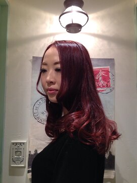 シュエットナオ (chouette. nao) 秋冬にぴったりピンクレッドカラー☆