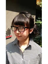 サロン ド ハルル(Salon de Hall) 編み込みアレンジで女子力アップ！