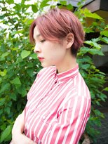 ルティア(Lutia) ピンクアッシュ ショートボブ