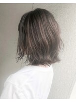 ヘアーアンドアトリエ マール(Hair&Atelier Marl)&nbsp;【Marl】フォギーグレージュカラーの無造作ボブ♪