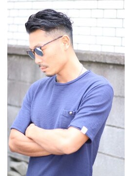 ライズ バイ レボ(RISE by REVO) 20代30代40代◎サイドパートショートソフトツーブロック