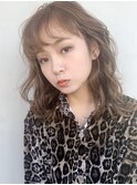 カジュアルウエーブ_厚めバングローライトスリークボブ_27130