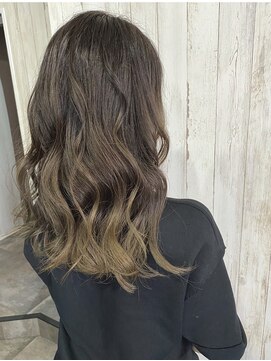 ヘアリゾートエーアイ 浅草店(hair resort Ai) バレイヤージュカラー
