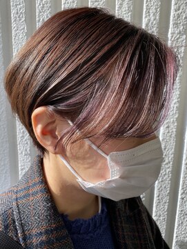 ネオリーブカップ 町田店(Neolive capu) ハンサムショート×バングカラー【Neolive capu町田】
