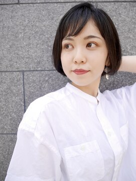 シュシュ(shushu) 今流行りのミニボブ　【有海一生】/シースルー/髪質改善