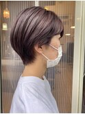 〇ブリーチ1回/パープルグレージュ〇