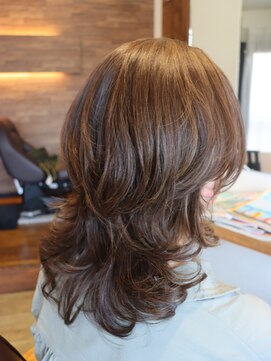 ヘア アトリエ マム(hair atelier mum) ミセスレイヤー