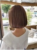 ■丸みミニボブ●ベージュ【峯口 弘憲】