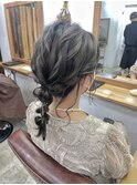 結婚式ヘアアレンジ☆ダウン編みスタイル