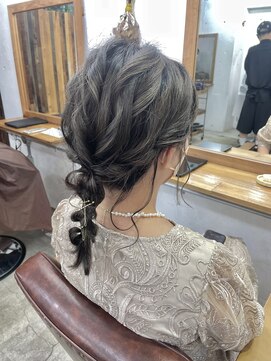 リッカ(RICCA) 結婚式ヘアアレンジ☆ダウン編みスタイル