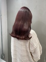 へアメイクワンプラス 四日市(HAIR MAKE ONEplus) 10代20代ピンクブラウン暖色系カラー髪質改善