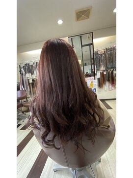 美容室 ハッピー 時代はベビーシール3枚山エクステ