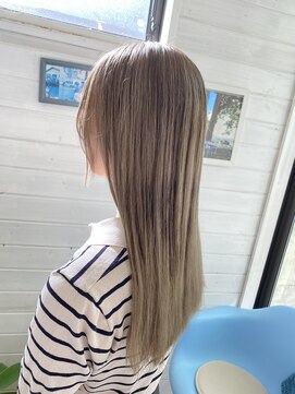 バース ヘアデザイン(Birth hair design) ミルクティーベージュ