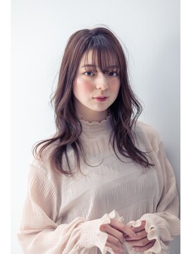 ブリング バイ スノードロップ 吉祥寺(BRING by Snowdrop) 黒髪/グレーベージュ/レイヤーロング/前髪パーマ/吉祥寺
