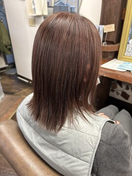 アート(art) 赤系白髪染め