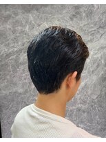 リバティシェアバーバー 銀座2nd(LIBERTY SHARE BARBER)&nbsp;大人っぽい雰囲気七三スタイル