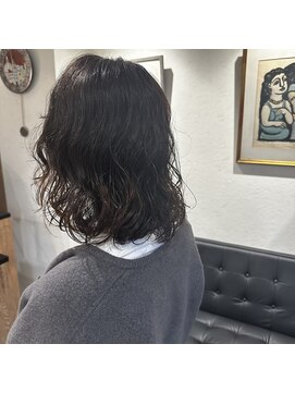 アルマヘアー(Alma hair by murasaki) ◎ボブスタイルのニュアンスパーマ◎