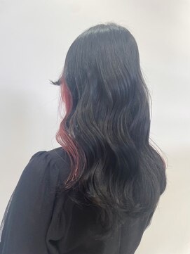 ヘアーアンドメイクアップモパ インナーカラー