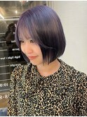 ブルーラベンダー ボブ