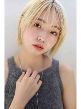 エフェクト 横浜(effect) 大人ショートボブ丸みショートカットマッシュショート前髪あり