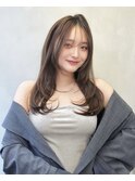 □ 韓国大宮顔周りレイヤーカットハッシュカットワンホンヘア