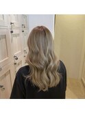 10代20代おすすめ◎ダメージレスブリーチ×ミルクティーカラー