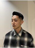メンズフェード　サイドパート