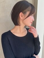 アフロート ルヴア(AFLOAT RUVUA)&nbsp;似合わせ ショート ボブ 30代 40代 小顔 新宿 ひし形 前上がり