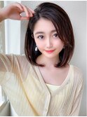 【NEW OPEN】小顔前髪あり後れ毛サイドバングメルティカラー