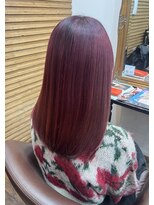 ヘアーメイク ダンス(hair make DANCE)&nbsp;ピンクレッド( ^ω^ )