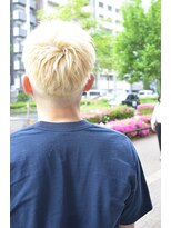 ポタム 東中野(potamu)&nbsp;ハイトーンカラーとスッキリ刈り上げ