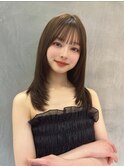 夏こそ軽やかで可愛い韓国レイヤーカット
