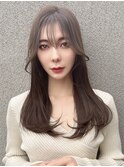 韓国/髪質改善/前髪縮毛