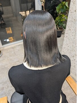 ラニヘアサロン(lani hair salon) 美髪縮毛矯正/髪質改善トリートメント/暗髪/ブラック/グレージュ