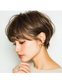 【monde】 丸みショートスタイル