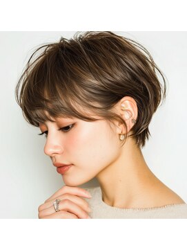 モンド ヘアクリエーション 和田店(monde hair creation) 【monde】 丸みショートスタイル