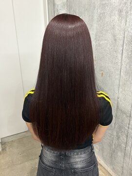 アンフィニ 延岡(Anfini) ブリーチ無しのカシスレッド