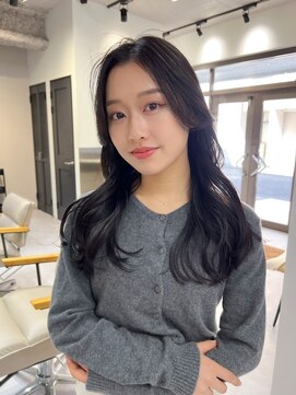 ハッチ(HACCH) 韓国風レイヤーカット髪質改善ダブルカラーハッシュカット