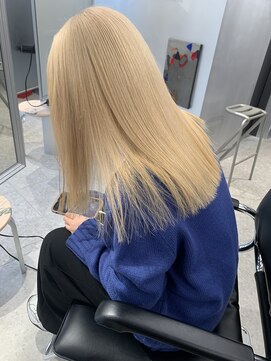 ペレ アネックス 大阪梅田茶屋町店(PELE ANNEX) くびれヘア/アプリコットオレンジ/夏のヘアアレンジ/梅田