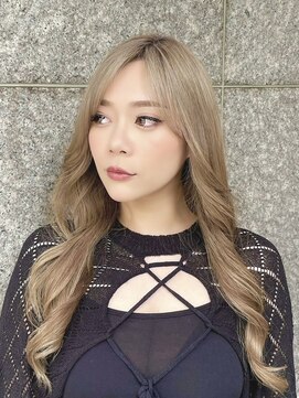 アッシュ 荻窪店(Ash) 髪質改善美髪韓国風レイヤーイメチェン顔周りホワイトグレージュ
