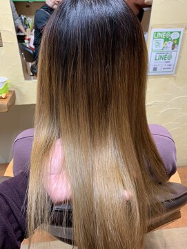 ヨシユキコンディショニング 縮毛矯正ファイブスター　トリプラ　ブリーチ毛対応