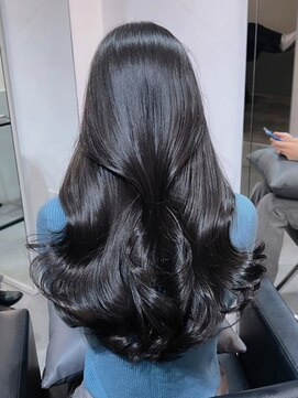 ラボ バイ アンキシム(Labo by AHNKISM) 【髪質改善】縮毛矯正/ストレートパーマ/韓国ヘア/堀江