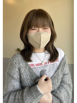 バショ(ba sho) オリーブベージュ