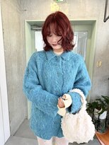 カシェル トウキョウ(Cashel Tokyo)&nbsp;バーガンディ/ブリーチなしダブルカラー