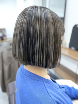 ランプ(Lamp) 白髪ぼかしにも/バレイヤージュカラー/ハイライト/中野/白髪染め