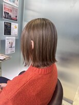 ファースト 東仙台店(first)&nbsp;ハイライト・ベージュ・切りっぱなし