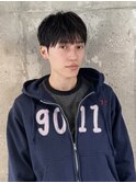 マッシュ　メンズ　ニュアンスパーマ　韓国　新宿　南川聖華