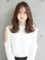 ニューヨークニューヨーク 樟葉店(NYNY) ゆるふわミディアム/ハッシュカット/ベージュ/韓国レイヤー