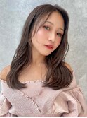 レイヤー/ネビージュ/韓国ヘア/イメチェン/縮毛矯正/中野/